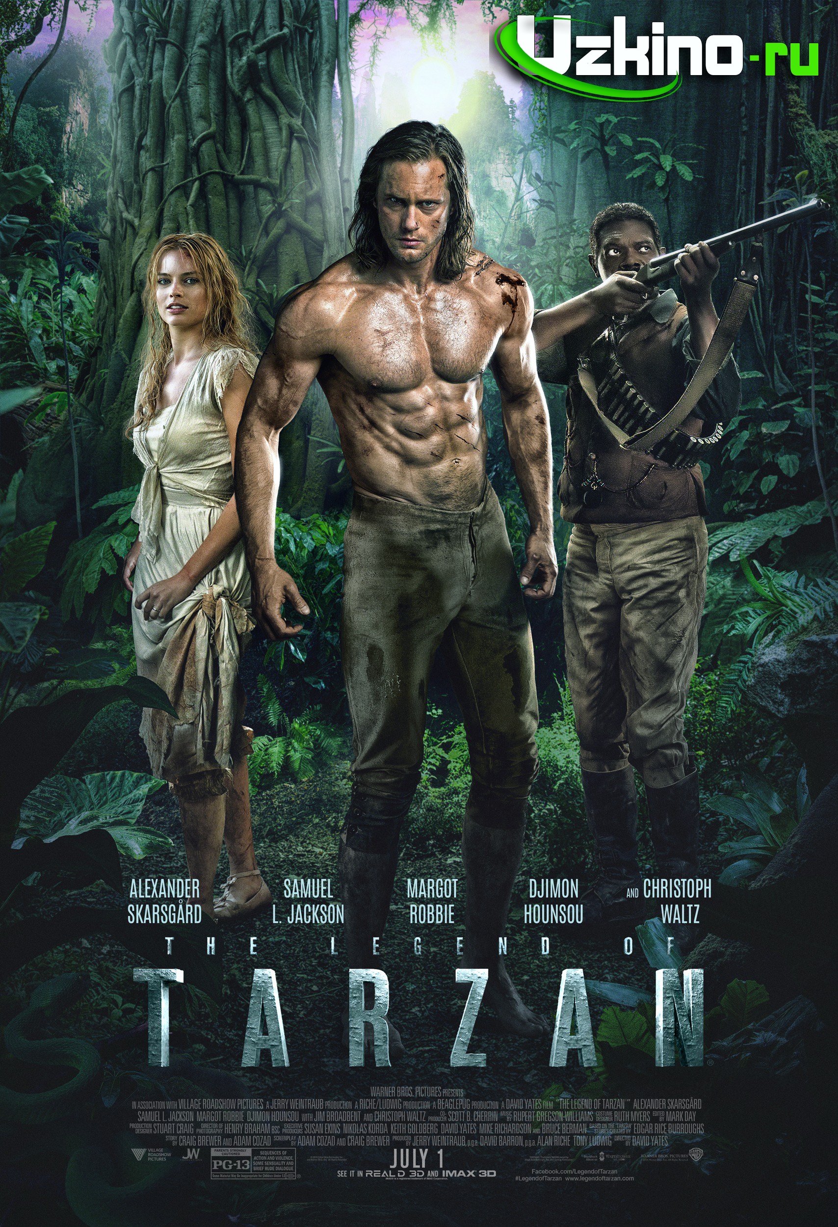 Tarzan afsonasi Uzbek tilida O'zbekcha 2016 tarjima kino
